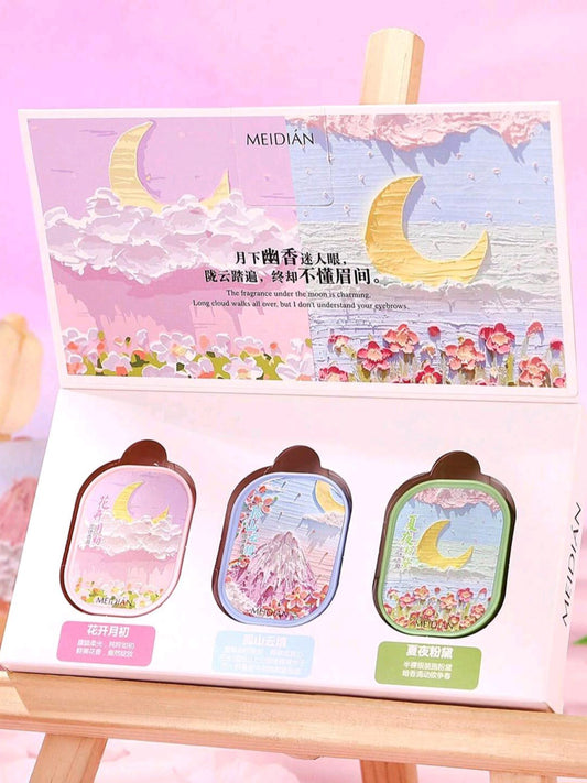 Solid Fragrance 3 Pcs/4g