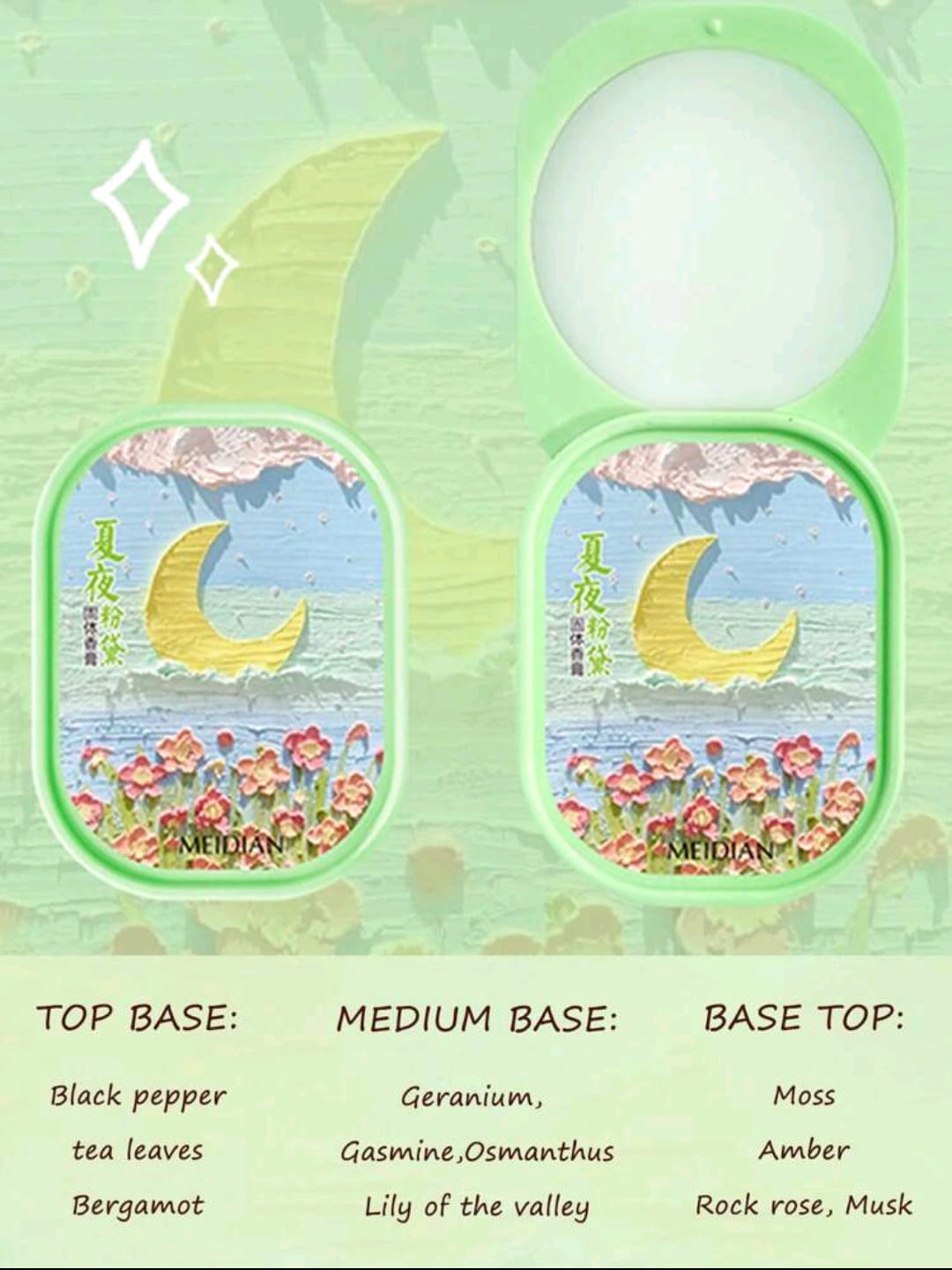 Solid Fragrance 3 Pcs/4g