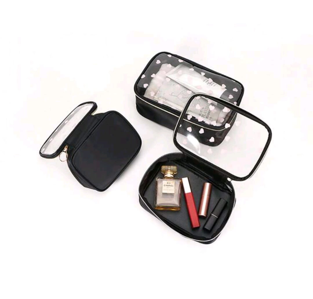 Transparent Waterproof Cosmetic Bag