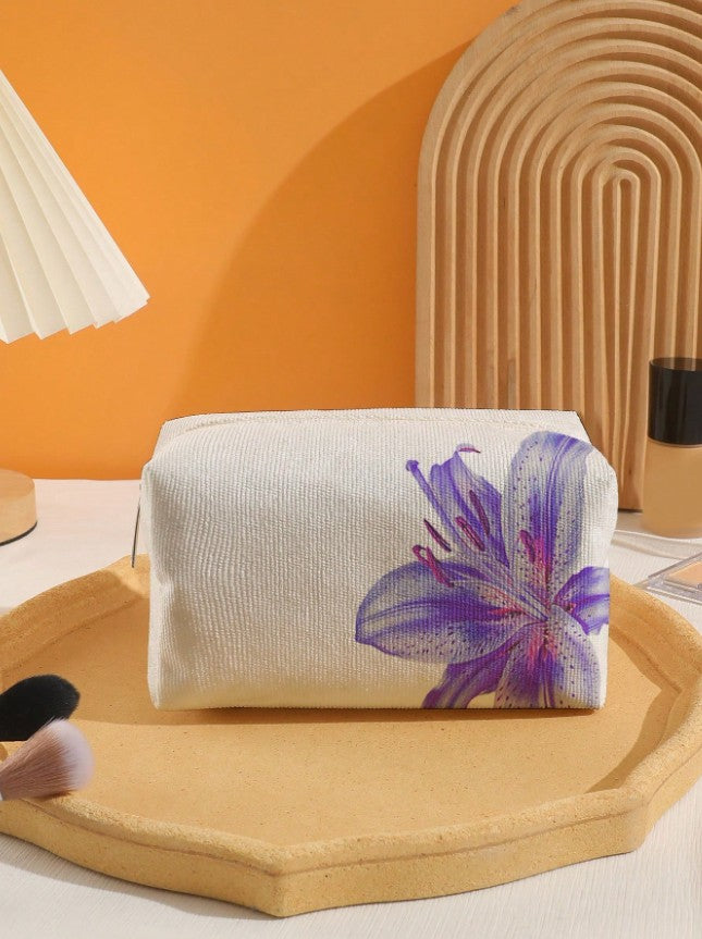 Velvet Makeup Bag