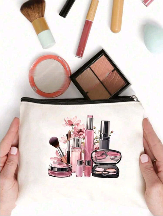 Portable Cosmetic Bag, Student Pencil Case