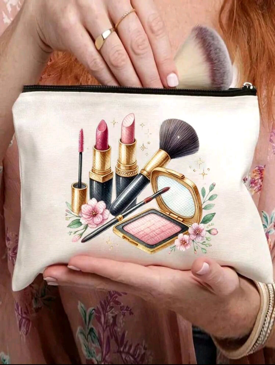 Portable Cosmetic Bag, Student Pencil Case