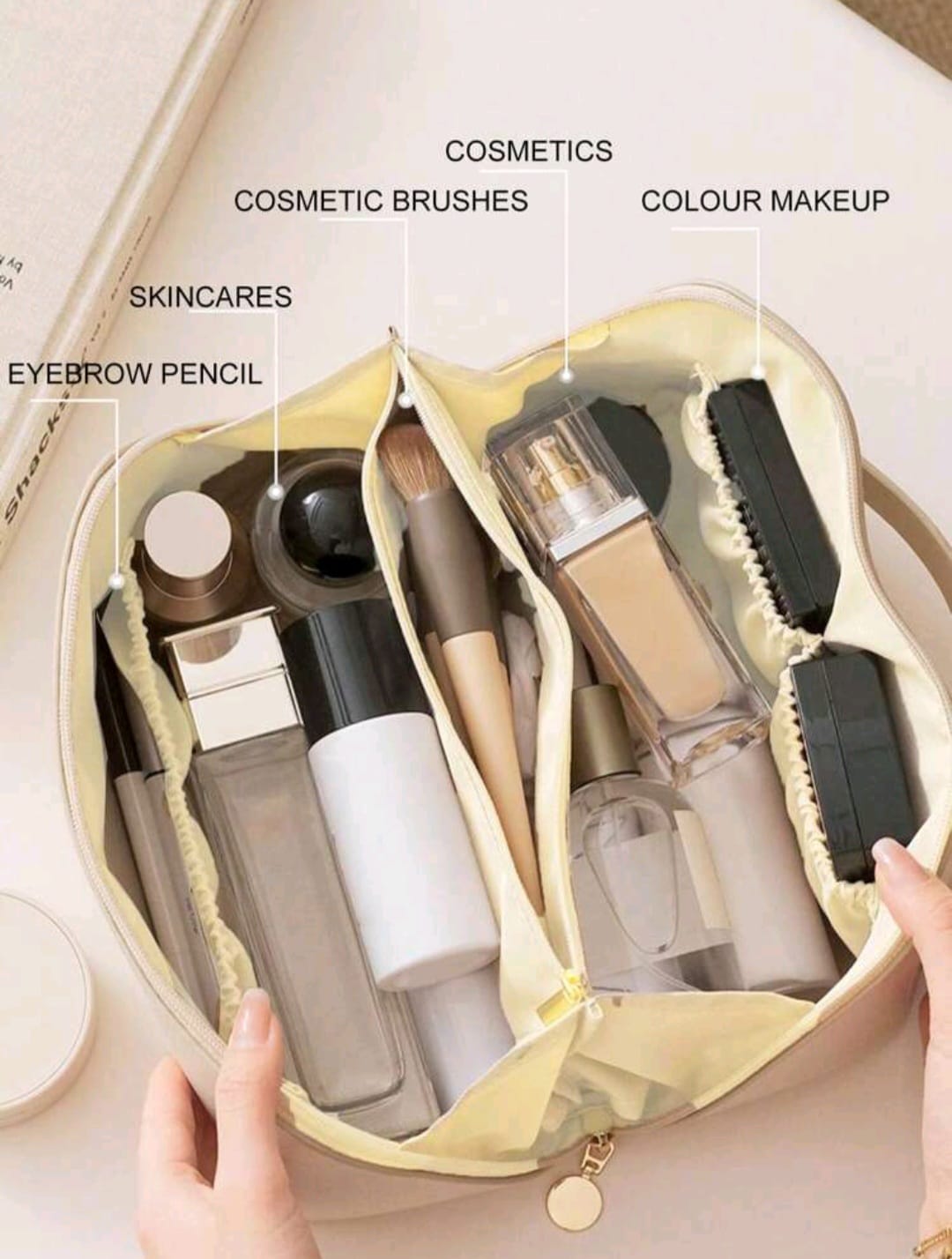 Cloud Shaped Cosmetic Bag