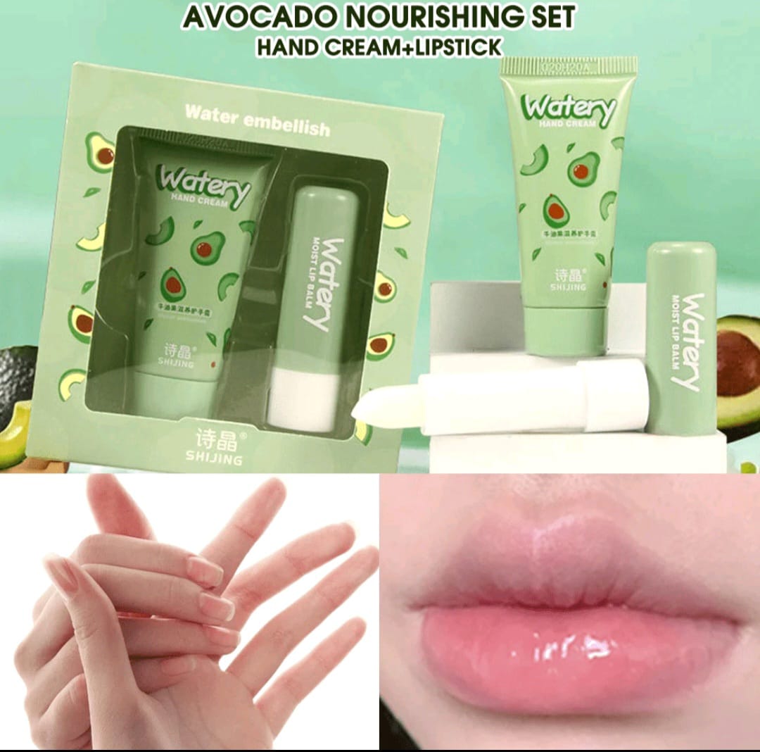 Hand Cream & Lip Balm Set