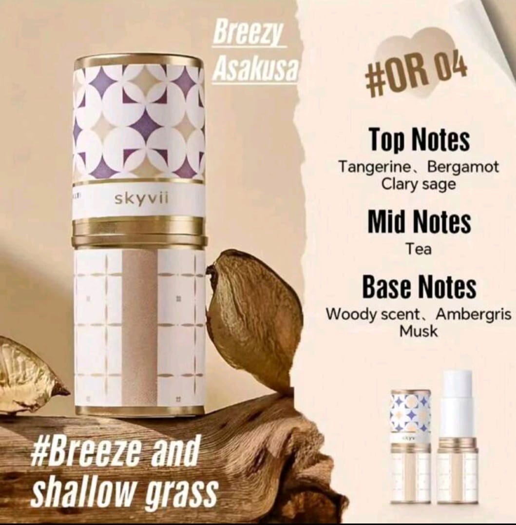 Long-Lasting Solid Perfume