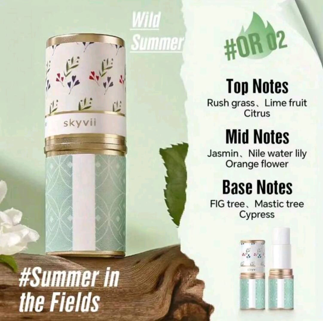 Long-Lasting Solid Perfume