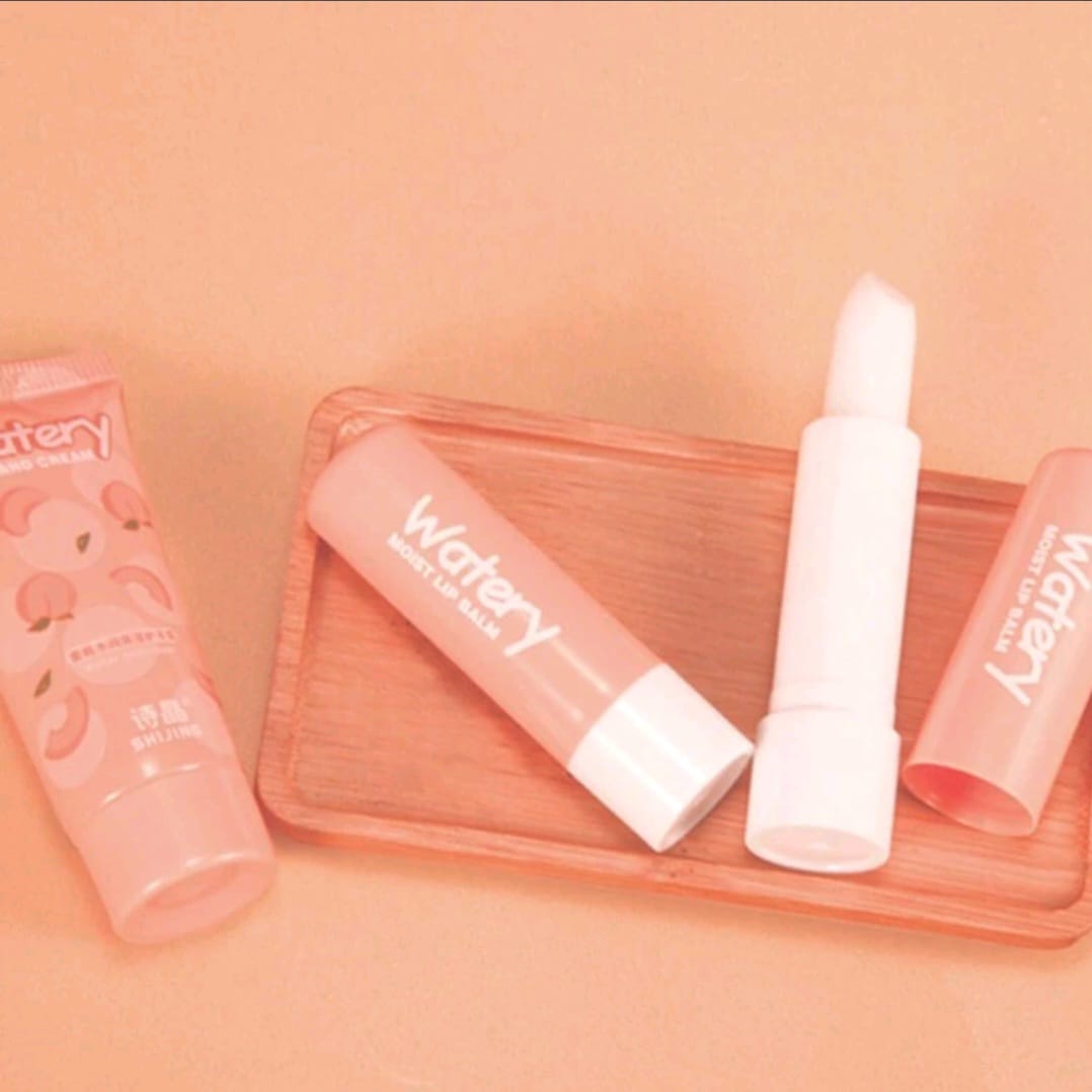Hand Cream & Lip Balm Set