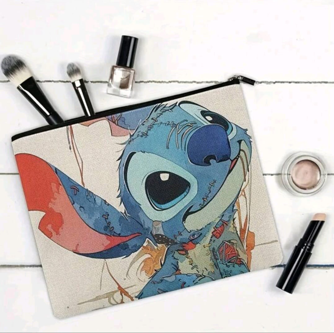 Disney Stitch Large Capacity Makeup Bag
