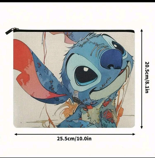 Disney Stitch Large Capacity Makeup Bag