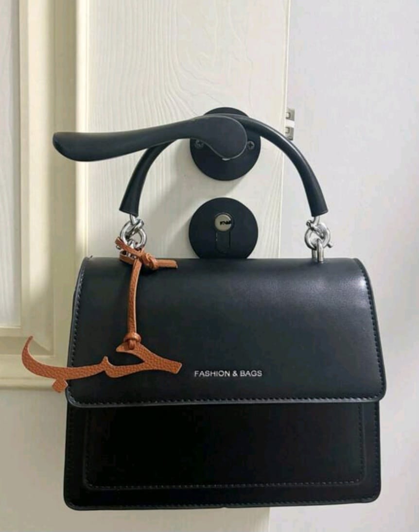 Solid Color PU Stylish - حب