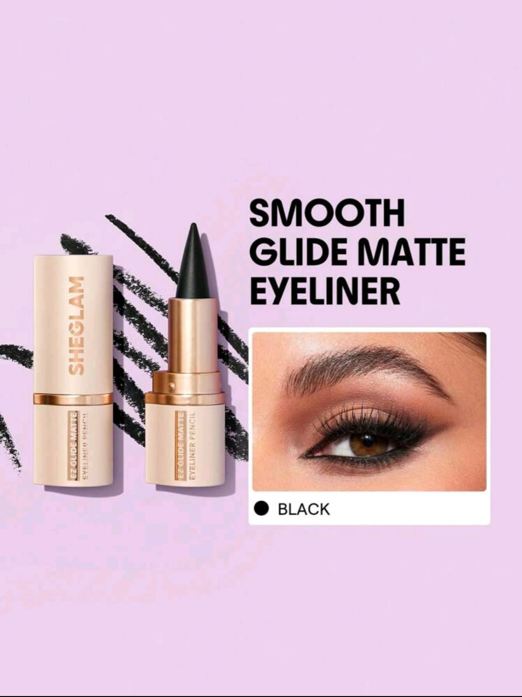 SHEGLAM Ez Glide Matte Eyeliner Pencil