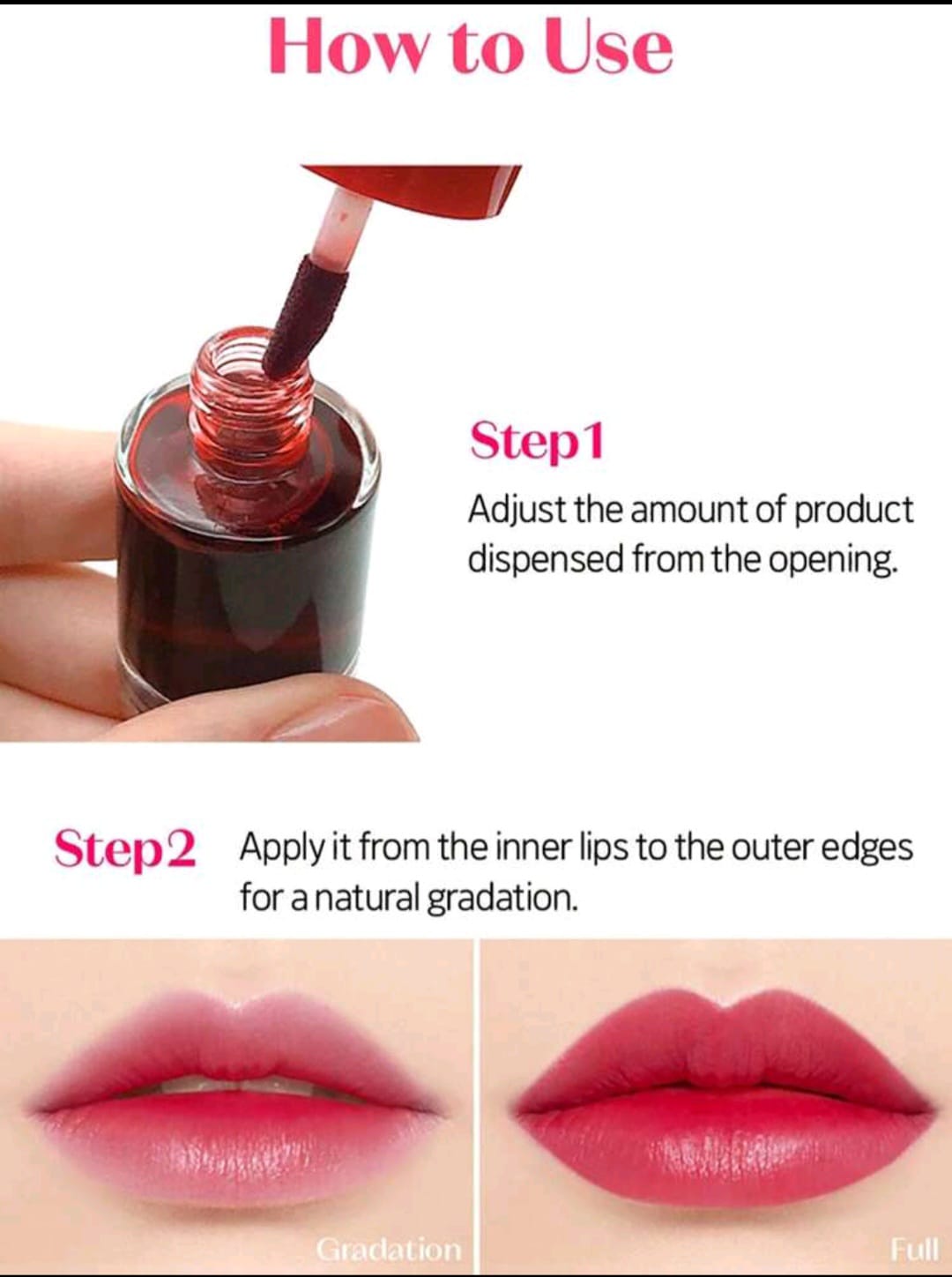 ETUDE Lip Tint Pomegranate & Grapefruit