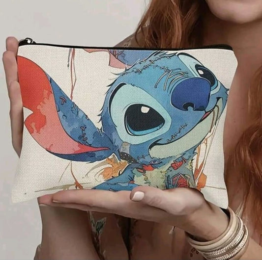 Disney Stitch Large Capacity Makeup Bag