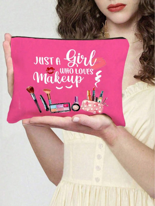 Chic Women's Toiletry Bag - Pink