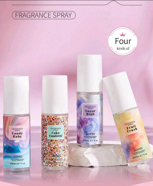 Floral & Fruity Fragrance 80ml - Set of 4