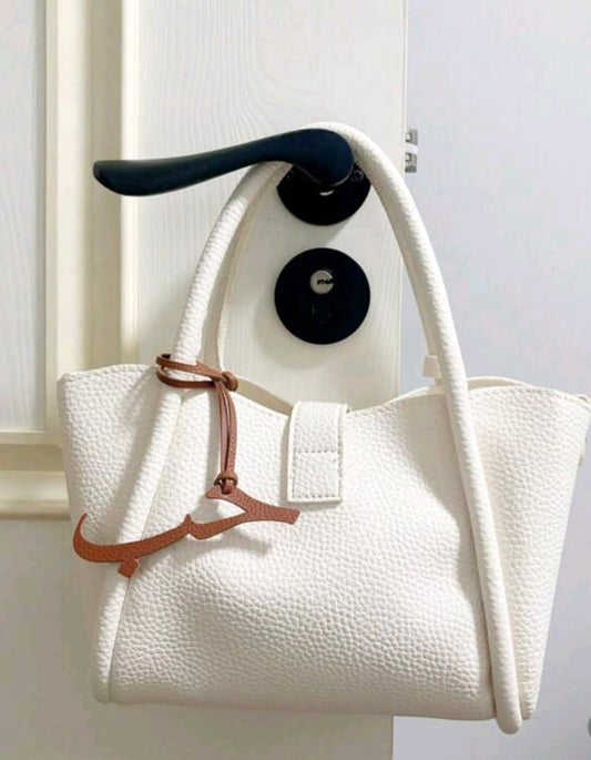 Solid Color PU Stylish - حب