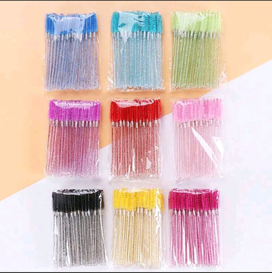 Disposable Mascara Brush 50 Pcs