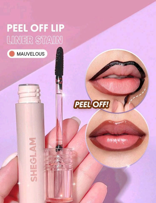 SHEGLAM Fall In Line Peel Off Lip Liner Stain - Mauvelous Henna